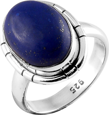 

Zivah Royal Blue Sterling Silver Lapis Lazuli Ring