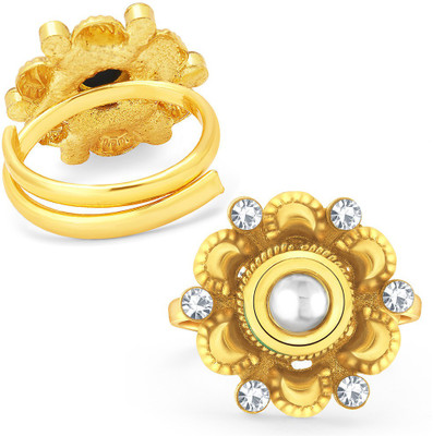 

Sukkhi Traditionally Alloy Gold-plated Plated Toe Ring Set