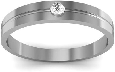 

AG Jewellery Supriya Sterling Silver Diamond Ring, White