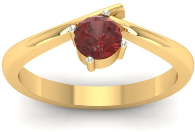 

Jewels5 Tilonia 14kt Ruby Yellow Gold ring(Rhodium Plated)