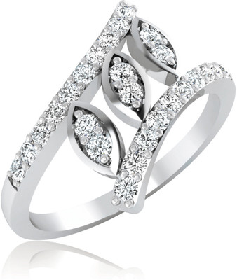 31% OFF on Forevercarat Artisan Metal Diamond Sterling Silver Plated Ring