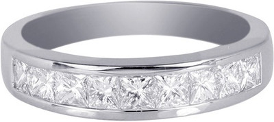

Diamonds International Silver Ring, White