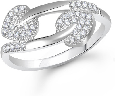 

Meenaz Alloy Cubic Zirconia Ring, White