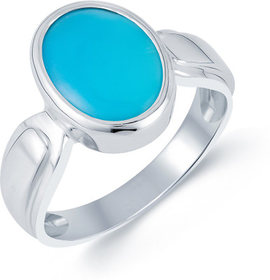 

G-Luck Silver Turquoise Ring