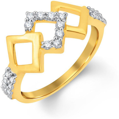 

Sukkhi Alloy Gold-plated, Rhodium Plated Ring, White;gold