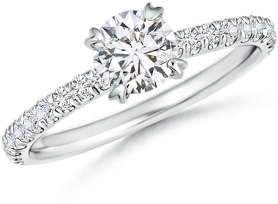 

Kiara Jewellery Silver Cubic Zirconia Rhodium Plated Ring