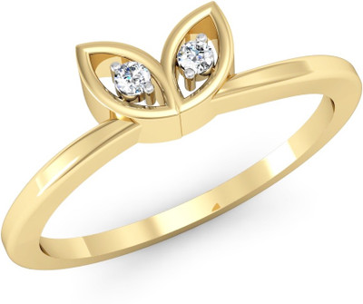

Vachya Glory 18kt Diamond Yellow Gold ring(Yellow Gold Plated)