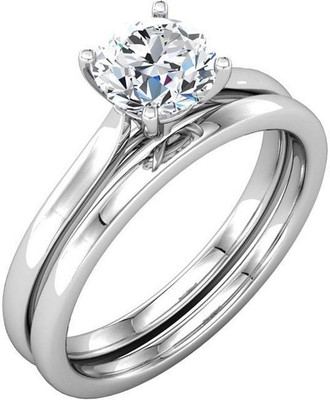 37% OFF on Kirati Silver Platinum Plated Ring