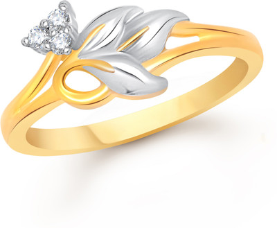 

VK Jewels Vintage Leaf Alloy Cubic Zirconia Gold-plated Plated Ring