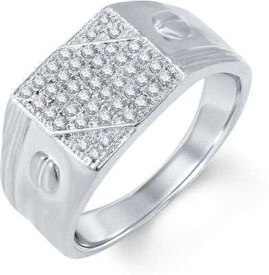 

Sukkhi Alloy Rhodium Plated Ring, White