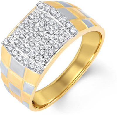 

Sukkhi Alloy Gold-plated, Rhodium Plated Ring, White;gold