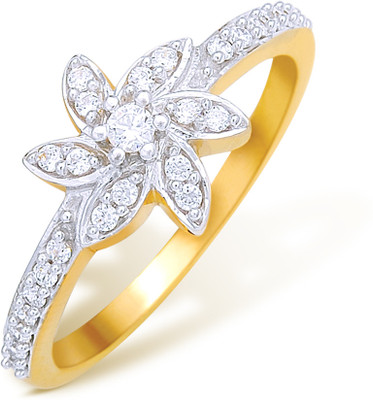 5% OFF on Ishtaa 18kt Yellow Gold ring 5% OFF on Ishtaa 18kt Yellow Gold ring