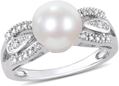 

Kiara Jewellery Katrina Sterling Silver Swarovski Zirconia Gold-plated Plated Ring