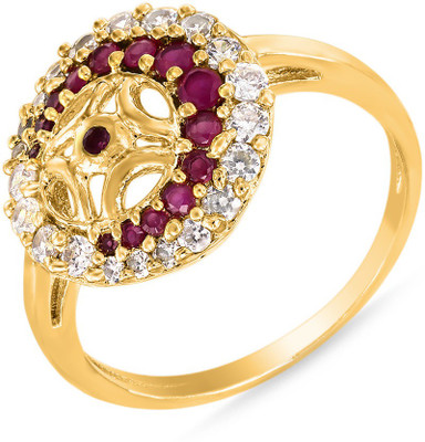 62% OFF on mahi Tantalizing Alloy, Brass Zircon, Ruby Gold Plated Ring 62% OFF on mahi Tantalizing Alloy, Brass Zircon, Ruby Gold Plated Ring