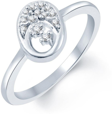 

Sukkhi Stunning Alloy Cubic Zirconia Rhodium Plated Ring, White