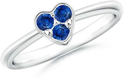 

Kiara Jewellery Nilam Silver Swarovski Zirconia Rhodium Plated Ring
