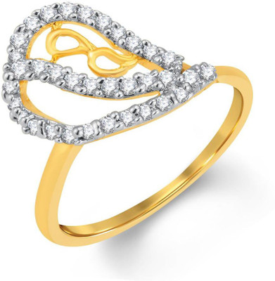

Sukkhi Alloy Gold-plated, Rhodium Plated Ring, White;gold