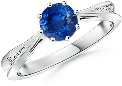 

Kiara Jewellery Silver Cubic Zirconia Rhodium Plated Ring