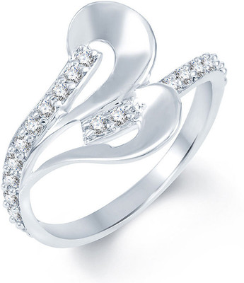 

Sukkhi Bewitching Alloy Cubic Zirconia Rhodium Plated Ring, White