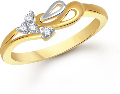 

Meenaz Alloy Cubic Zirconia Ring, Gold