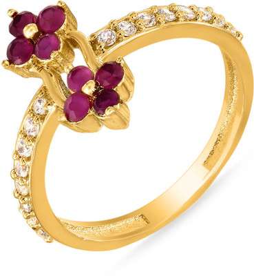 49% OFF on mahi Mersmerising Alloy, Brass Zircon, Ruby Gold Plated Ring 49% OFF on mahi Mersmerising Alloy, Brass Zircon, Ruby Gold Plated Ring