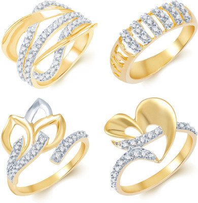 

Sukkhi Alloy Gold-plated Plated Ring Set