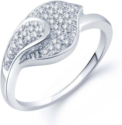 

Sukkhi Alloy Cubic Zirconia Rhodium Plated Ring, White