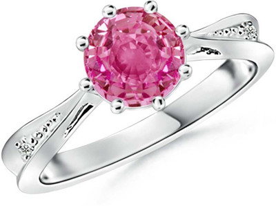 

Kiara Jewellery Silver Cubic Zirconia Rhodium Plated Ring