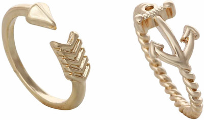 

Aaishwarya Alloy Ring Set, Gold