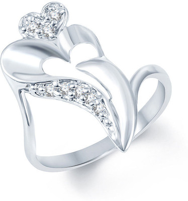 

Sukkhi Estonish Alloy Cubic Zirconia Rhodium Plated Ring, White