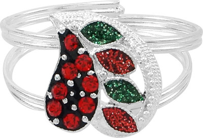 70% OFF on R S Jewels Alloy Silver Plated Toe Ring