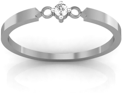 

AG Jewellery Gujrat Sterling Silver Diamond Ring, White