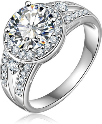 Jewels Galaxy Luxuria Copper Ring, White
