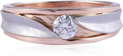 

Jisha Men's Love Band 14kt Diamond Yellow Gold ring