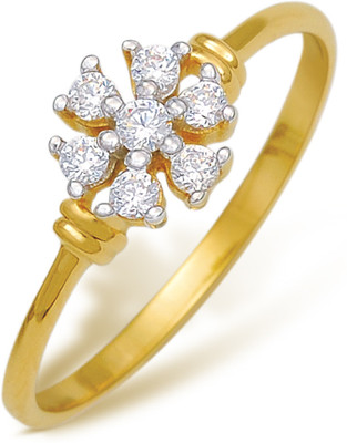 5% OFF on Ishtaa 18kt Yellow Gold ring