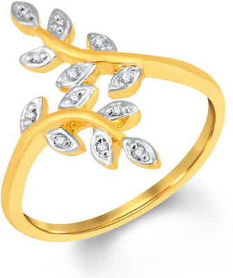 

Sukkhi Alloy Gold-plated, Rhodium Plated Ring, White;gold