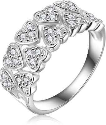 Jewels Galaxy Luxuria Copper Ring, White
