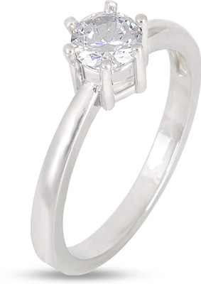 

Fasherati Alloy Crystal Ring, Silver