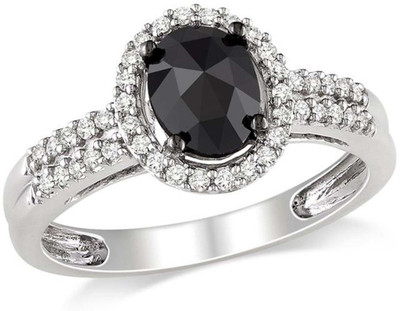 

Kiara Jewellery Sterling Silver Swarovski Zirconia Rhodium Plated Ring, White