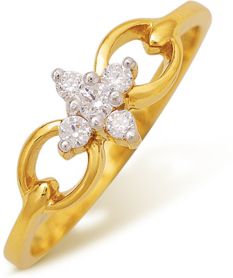 5% OFF on Ishtaa 18kt Yellow Gold ring