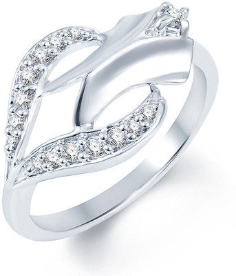 

Sukkhi Alluring Alloy Cubic Zirconia Rhodium Plated Ring, White