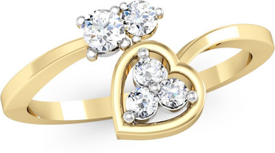 

Vachya Glory 18kt Diamond Yellow Gold ring(Yellow Gold Plated)