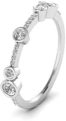 

ICR Jewels Sterling Silver Cubic Zirconia Sterling Silver Plated Ring