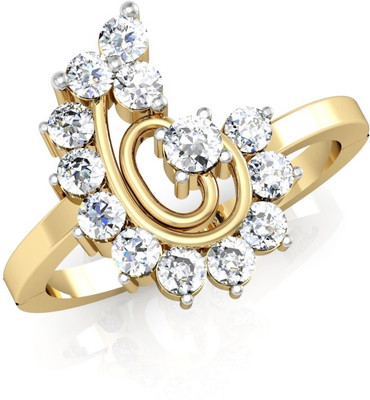 

Vachya JLR-64 18kt Yellow Gold ring(Yellow Gold Plated)