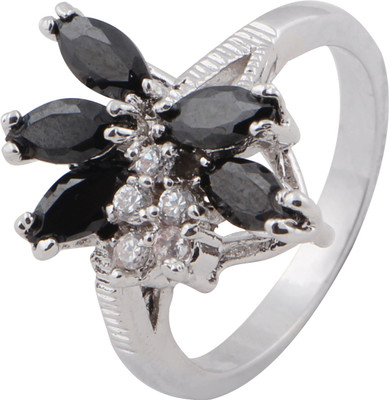 25% OFF on Syonaa Alloy, Brass Cubic Zirconia Rhodium Plated Ring 25% OFF on Syonaa Alloy, Brass Cubic Zirconia Rhodium Plated Ring