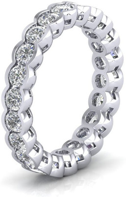 

ICR Jewels Sterling Silver Cubic Zirconia Ring, White