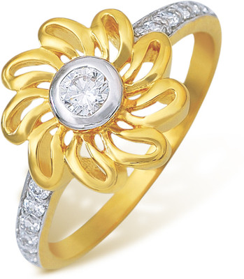5% OFF on Ishtaa 18kt Yellow Gold ring