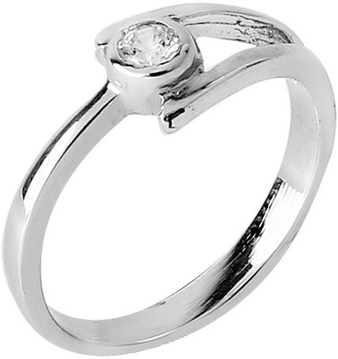 60% OFF on Emaira Metal Platinum Plated Ring