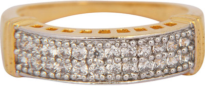 53% OFF on VAMA Alloy, Brass Gold Plated Ring 53% OFF on VAMA Alloy, Brass Gold Plated Ring