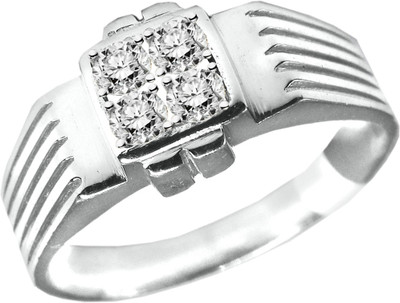 

Gunjan Diamond Silver Diamond Ring